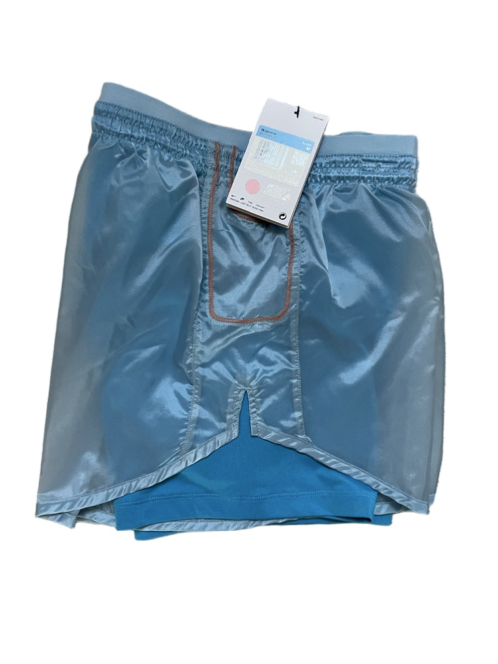 Nike Tempo Luxe Running Shorts Icon Clash Blue Size M NWT DM7739 - Picture 6 of 7